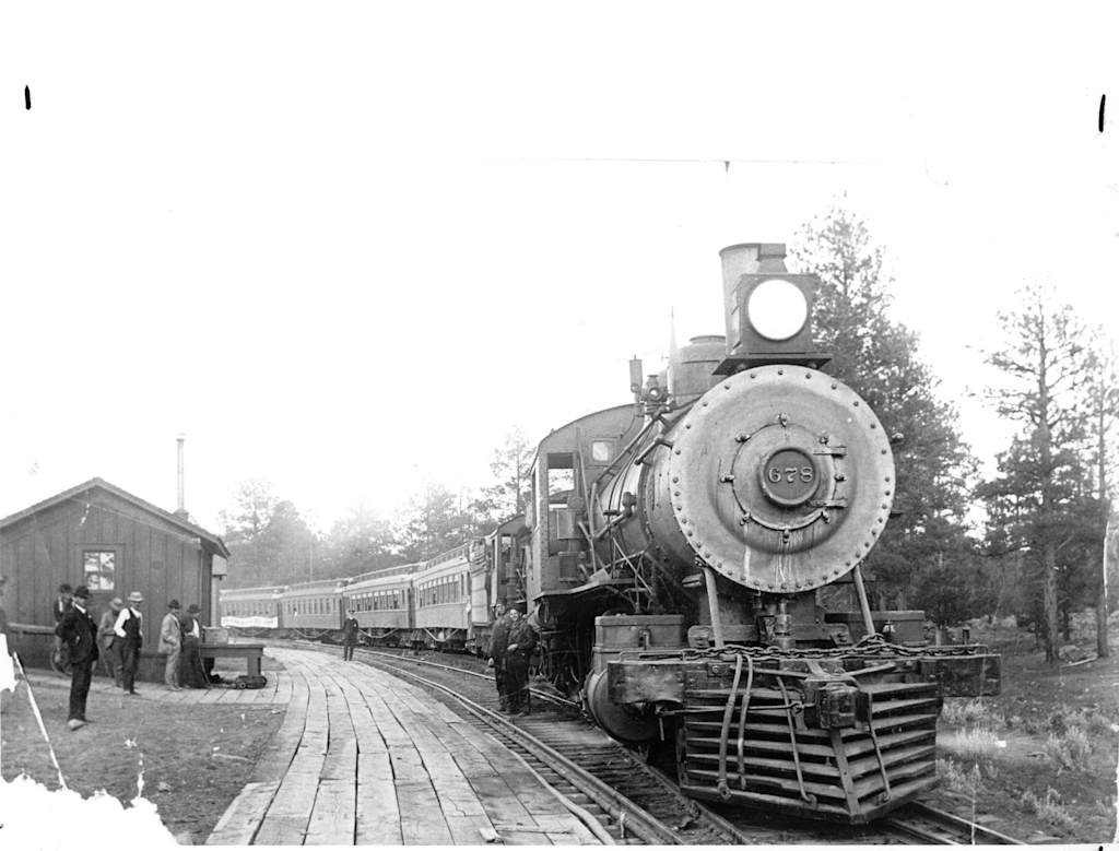 Historic steam train
